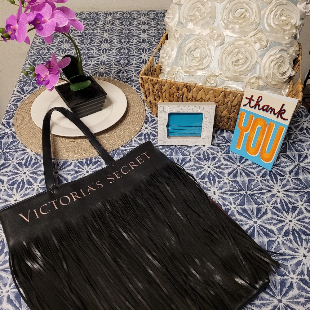 Victoria Secret Tote - Bonus card wallet
